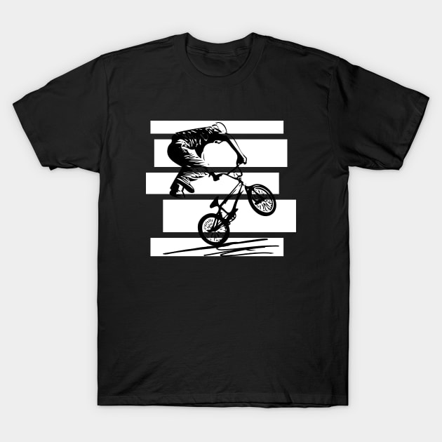 BMX rider T-Shirt by Rdxart